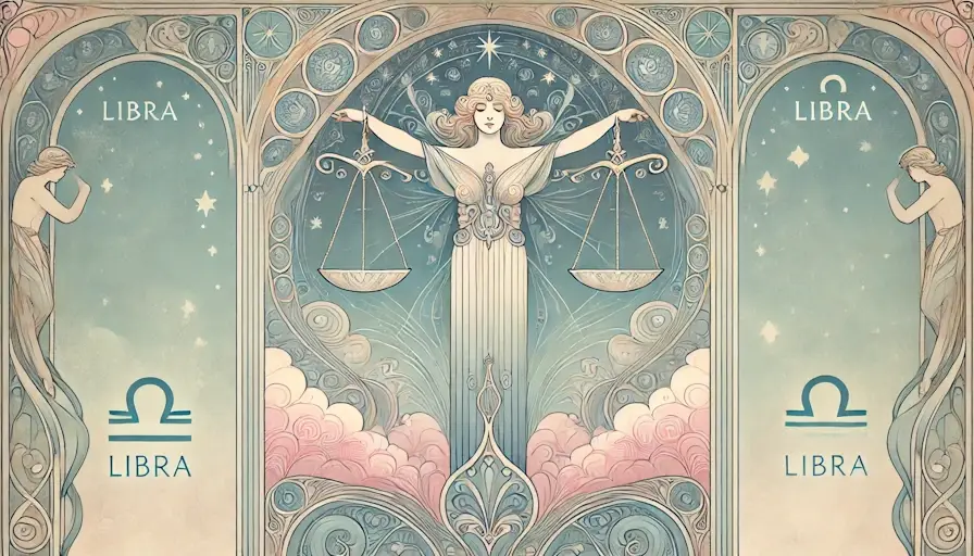 Libra birth sign colours