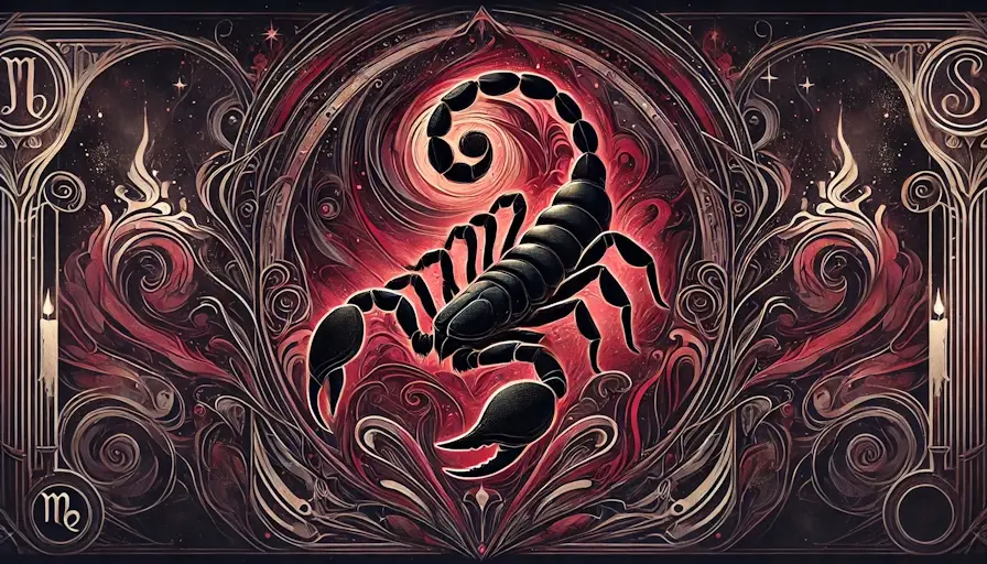 Scorpio birth sign colours